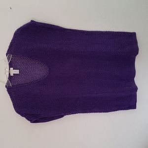Chico's open weave sweater